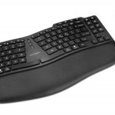 Kit Teclado y Mouse Kensington Pro Fit Ergo KM675 - Inalámbrico - Negro - K75492ES