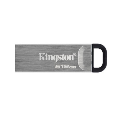 Memoria USB Kingston DataTraveler Kyson - 512GB - USB 3.2 - Plata - DTKN/512GB Memoria USB Kingston DataTraveler Kyson - 512GB - USB 3.2 - Plata - DTKN/512GB