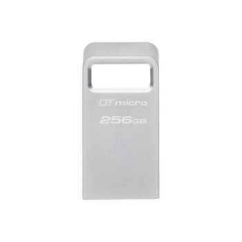 Memoria USB Kingston DataTraveler Micro 256GB USB 3.2 Plata Modelo DTMC3G2/256GB