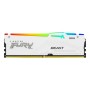 Memoria RAM Kingston FURY Beast - DDR5 - 32GB - 5200MHz - DIMM - para PC - Blanco - RGB - KF552C36BWEA-32