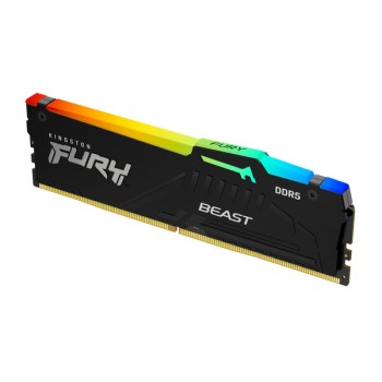 Memoria RAM Kingston FURY Beast RGB - DDR5 - 8GB - 6000MHz - UDIMM - para PC - KF560C30BBA-8