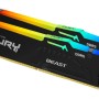 Memoria RAM Kingston FURY Beast RGB - DDR5 - 32GB (2x 16GB) - 6000MHz - UDIMM - para PC - KF560C36BBE2AK2-32
