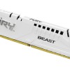 Memoria RAM Kingston FURY Beast White - DDR5 - 16GB - 6000MHz - UDIMM - Para PC - Blanco - KF560C36BWE2-16 Memoria RAM Kingston FURY Beast White - DDR5 - 16GB - 6000MHz - UDIMM - Para PC - Blanco - KF560C36BWE2-16