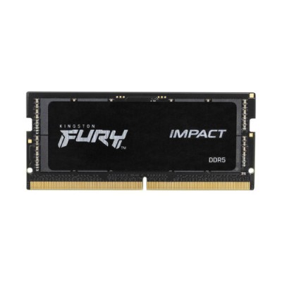 Memoria RAM Kingston Impact Black XMP - DDR5 - 16GB - 6000MHz - SO-DIMM - para PC - KF560S38IB-16