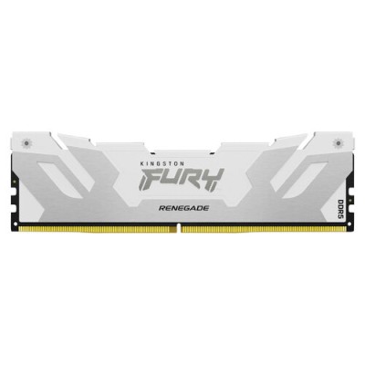 Memoria RAM Kingston FURY Renegade - DDR5 - 32GB (2x16GB) - 6400MHz - UDIMM - Para PC - Blanco - KF564C32RWK2-32