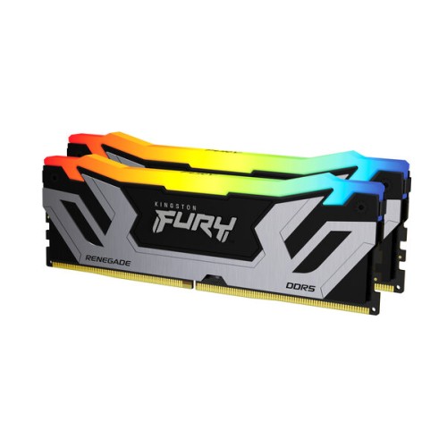 Memoria RAM Kingston FURY Renegade Silver DDR5 48GB (2x24GB) 8400MHz KF584CU40RSAK2-48