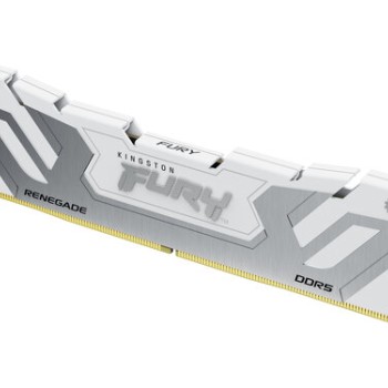 Memoria RAM Kingston FURY Renegade Silver/White - DDR5 - 24GB - 8400MHz - UDIMM - Para PC - KF584CU40RW-24