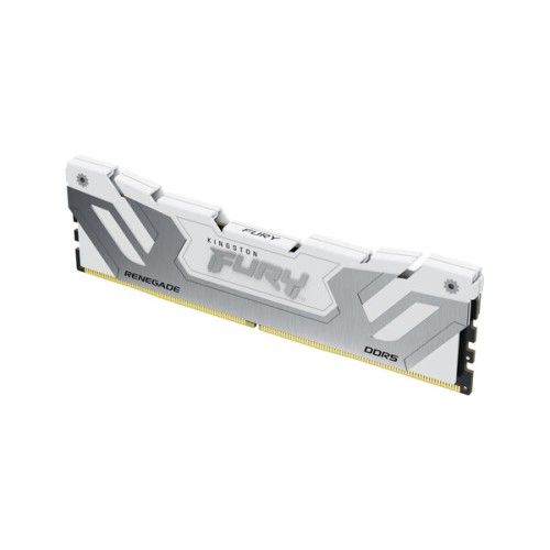Memoria RAM Kingston FURY Renegade 24GB DDR5 8400MHz Plata/Blanco - KF584CU40RW-24