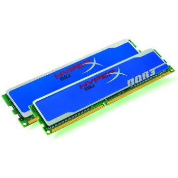 Kit de Memoria HyperX Blu - 8GB - DDR3 - 1600MHz  - KHX1600C9D3B1K2/8GX