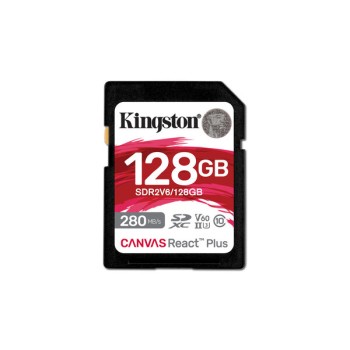 Memoria SDXC Kingston SDR2V6 - 128GB - Clase 10 - UHS-II  - SDR2V6/128GB