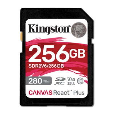 Memoria SDXC Kingston SDR2V6 - 256GB - Clase 10 - UHS-II  - SDR2V6/256GB