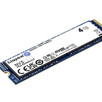 SSD Kingston NV3 M.2 4TB PCIe 4.0 NVMe - SNV3S/4000G
