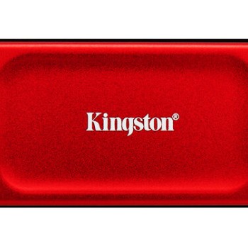 Unidad de Estado Sólido Externo Kingston XS1000 - 1TB - USB 3.2 - Rojo - SXS1000R/1000G