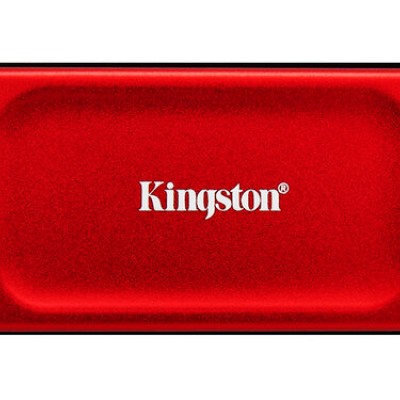 Unidad de Estado Sólido Externo Kingston XS1000 - 2TB - USB 3.2 - Rojo - SXS1000R/2000G