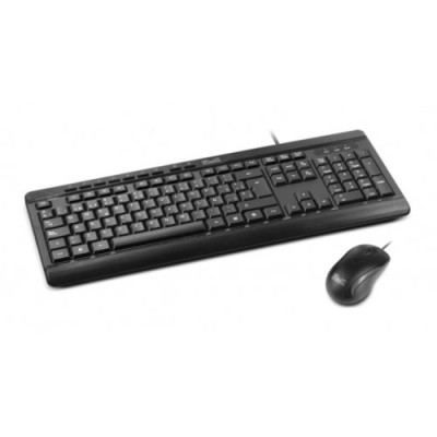 Teclado y Mouse Klip Xtreme DeskMate - Español - Alámbrico - USB - Negro - KCK-251S Teclado y Mouse Klip Xtreme DeskMate - Español - Alámbrico - USB - Negro - KCK-251S