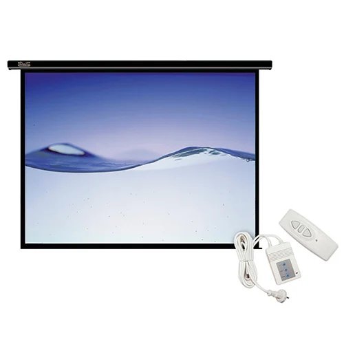 Pantalla de Proyección Klip Xtreme 120 Pulgadas Motorizada Blanco Mate Modelo KPS-503