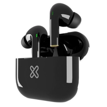 Auriculares Klip Xtreme TuneFiBuds - Inalámbrico - Bluetooth - Micrófono - Negro - KTE-050BK