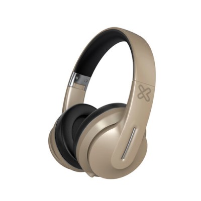 Diadema Klip Xtreme Funk - Inalámbrico - Bluetooth - Micrófono - Dorado - KWH-150GD