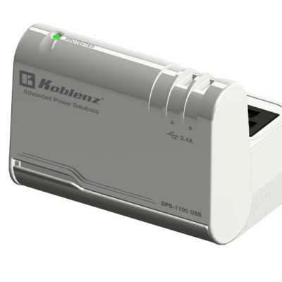 Supresor de Picos Koblenz DPS 1100 - 3 Contactos - 2x USB - 1100 Joules - 00-5362-00-9