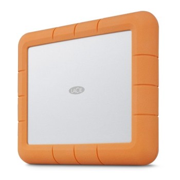 Disco Duro Externo LaCie Rugged RAID Shuttle - 8TB - USB 3.1 - Windows/Mac - Naranja - STHT8000800