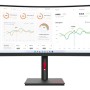 Monitor Lenovo ThinkVision T34w-30 - 34" - Wide Quad HD - HDMI - DisplayPort - Curvo - 63D4GAR1LA