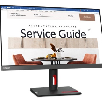 Monitor Lenovo ThinkVision S24i-30 - 23.8" - Full HD - HDMI - VGA - 63DEKAR3LA