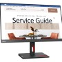 Monitor Lenovo ThinkVision S24i-30 - 23.8" - Full HD - HDMI - VGA - 63DEKAR3LA