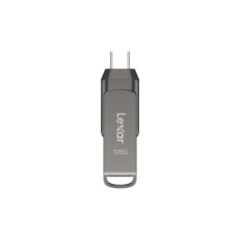 Memoria USB Lexar JumpDrive Dual Drive D400 - 128GB - USB 3.1 - USB-A/USB-C - LJDD400128G-BNQNU