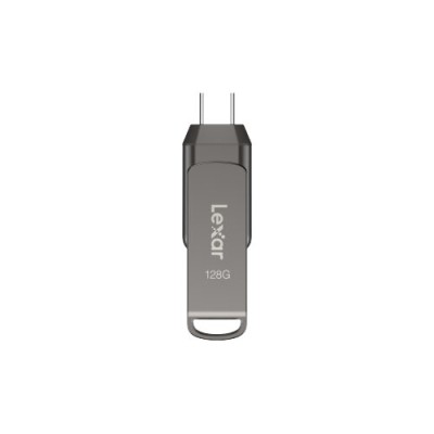 Memoria USB Lexar JumpDrive Dual Drive D400 - 128GB - USB 3.1 - USB-A/USB-C - LJDD400128G-BNQNU