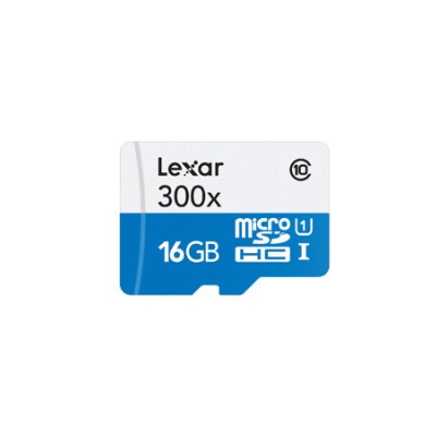 Tarjeta MicroSD Lexar LSDMI16GBB1NL300A - 16GB - Clase 10 - LSDMI16GBB1NL300A