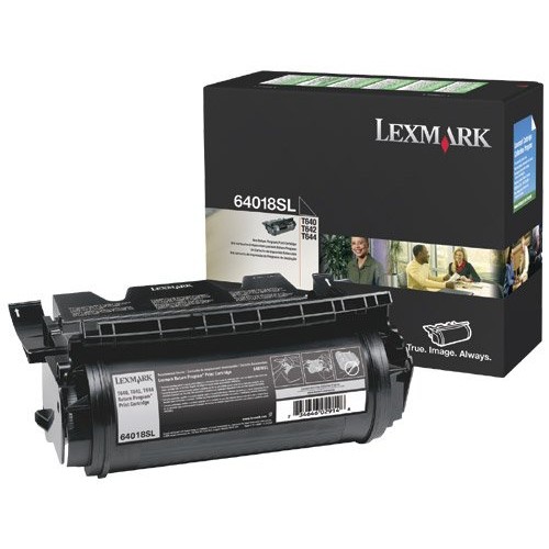 Tóner Lexmark Negro 6,000 Páginas con Programa de Retorno Modelo 64018SL