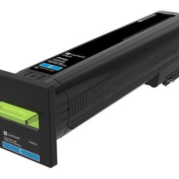 Tóner Lexmark Cyan 22,000 Páginas Modelo 72K4XC0 - Compatible con CS820de