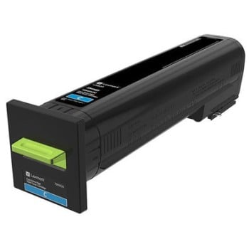 Tóner Lexmark 72K4XC0 - Cyan - 22,000 Páginas - 72K4XC0