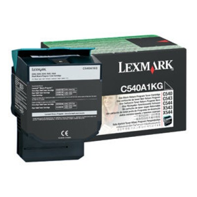 Tóner Lexmark C540A1KG - Negro - Programa de Retorno - C540A1KG