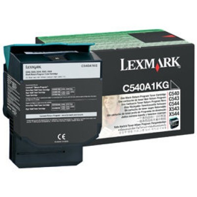 Tóner Lexmark C540A1KG - Negro - Programa de Retorno - C540A1KG