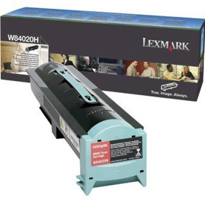 Tóner Lexmark W84020H - Negro - W84020H