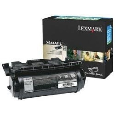 Tóner Lexmark X644X11L - Negro - 32,000 Páginas - Programa de Retorno - X644X11L
