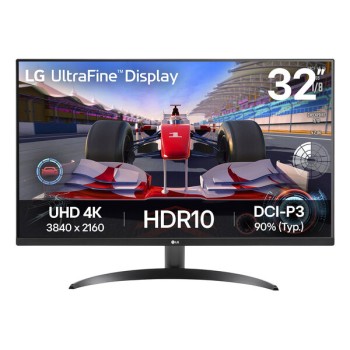 Monitor LG 32UR500K-B - 31.5" - 4K UHD - HDMI - DisplayPort - 32UR500K-B