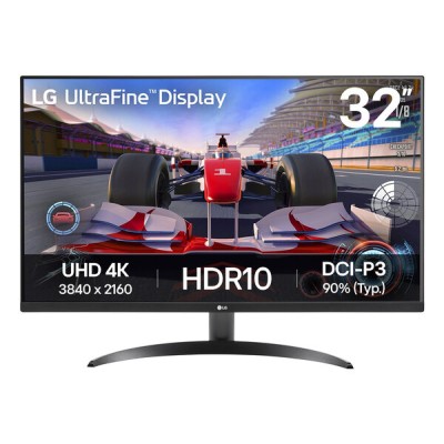 Monitor LG 32UR500K-B - 31.5" - 4K UHD - HDMI - DisplayPort - 32UR500K-B