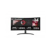 Monitor Gamer LG 34WR50QK - 34" - UltraWide QHD - 100Hz - HDMI - DisplayPort - Curvo - 34WR50QK