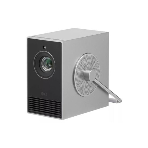 Proyector LG CineBeam Q Mini Portátil 4K UHD 500 Lúmenes HU710PB.AWM