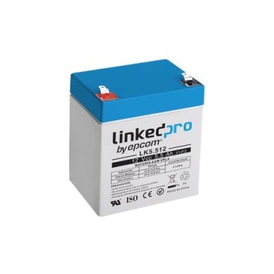 Batería LinkedPRO LK5.512 - AGM - VRLA - 12V - 5.5 Ah - Terminales F1 y F2 - LK5.512