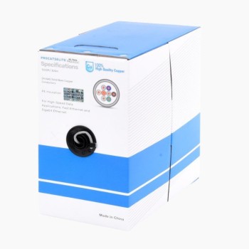 Bobina LinkedPro Cat5e 305m 24AWG Gris Modelo PRO-CAT-5E-LITE