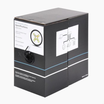 Bobina LinkedPro Cat5e 305m 24AWG Negro PRO-CAT5-EXT-LITES