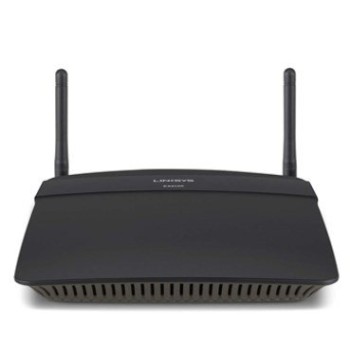 Router Linksys EA6100 - 2,4/5 GHz - 867 Mbit/s - 4x RJ-45 - 2 Antenas - EA6100
