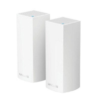 Punto de Acceso Linksys Velop Whole Home - WiFi - Ethernet - Blanco - 2 Nodos - WHW0302