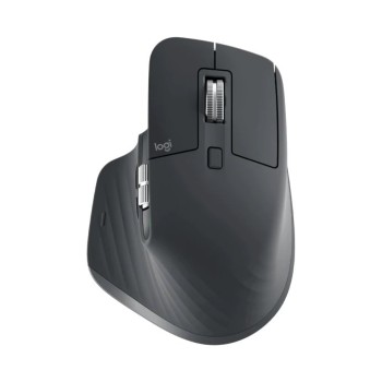 Mouse Gamer Logitech MX MASTER 3S - Inalámbrico - 7 Botones - Gris - 910-006561