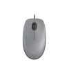 Mouse Logitech M110 SILENT - Alámbrico - USB - Gris - 910-006757 Mouse Logitech M110 SILENT - Alámbrico - USB - Gris - 910-006757