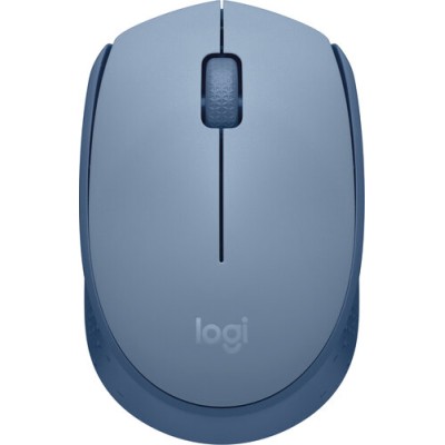 Mouse Logitech M170 - Inalámbrico - USB - Azul - 910-006863