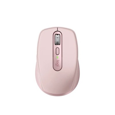 Mouse Logitech MX ANYWHERE 3S - Inalámbrico - Bluetooth - Rosa - 910-006934
